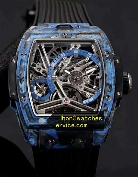 hublot carbon fiber replica|hublot spirit of big bang blue.